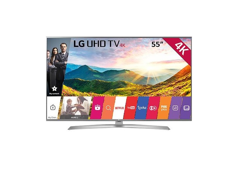 Smart TV TV LED 55 " LG 4K 55UJ6525
