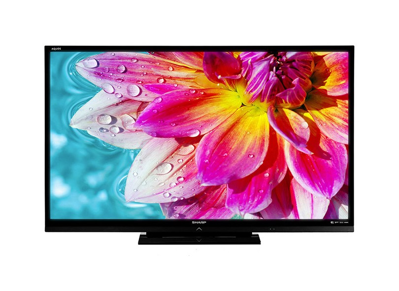 TV LCD 60" Sharp Aquos Full HD 4 HDMI Conversor Digital Integrado LC-60LE632B