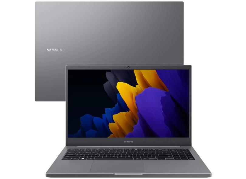 Notebook Samsung Book Intel Core i3 1115G4 11ª Geração 4GB de RAM HD 1 TB 15,6" Full HD Windows 10 NP550XDA-KT1BR