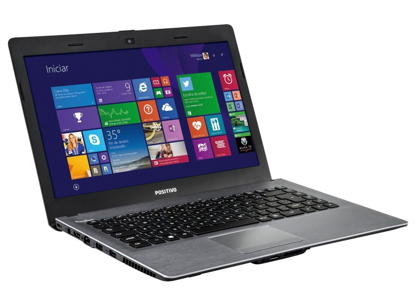Notebook Positivo Stilo Intel Celeron N2806 2 GB de RAM HD 320 GB LED 14 " Windows 8.1 XR2998