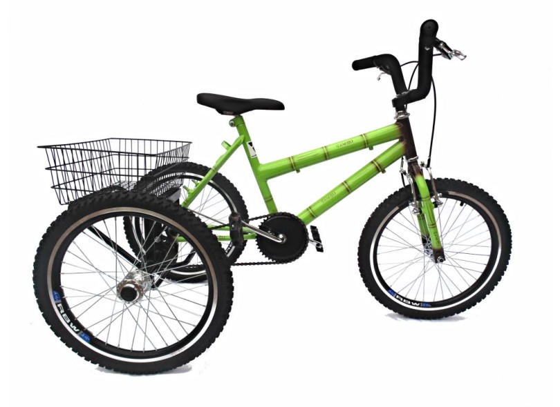 Bicicleta Triciclo Valdo Bike Aro 20 Bambu