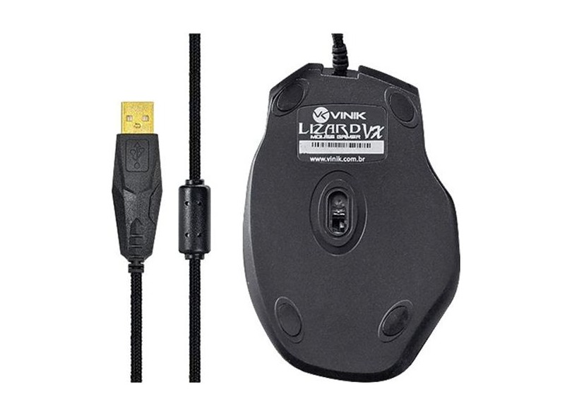 Mouse Óptico Gamer USB VX Lizard - Vinik