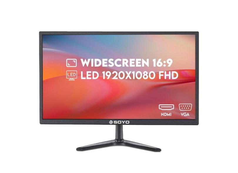 Monitor Soyo Led 21,5'' Full Hd Widescreen Sm215L01 Vga Hdmi