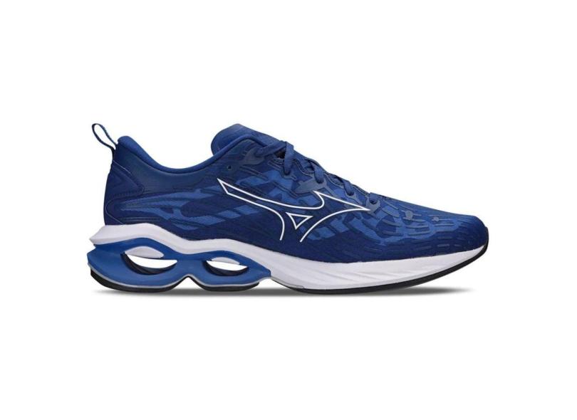 Tênis Mizuno Wave Creation 25 SE Masculino Azul Marinho Branco