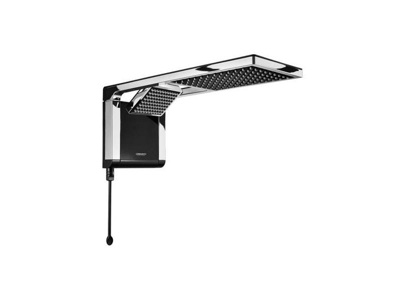 Chuveiro acqua duo 7800w 220v preto/cromado lorenzetti, 220V