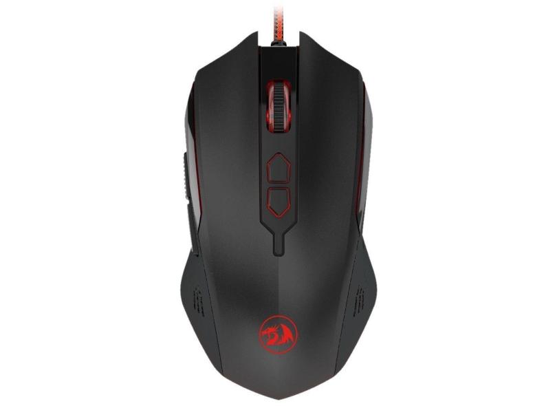 Mouse Usb Gaming Redragon M716a Inquisitor2 7200 Dpi Preto em Promoção ...