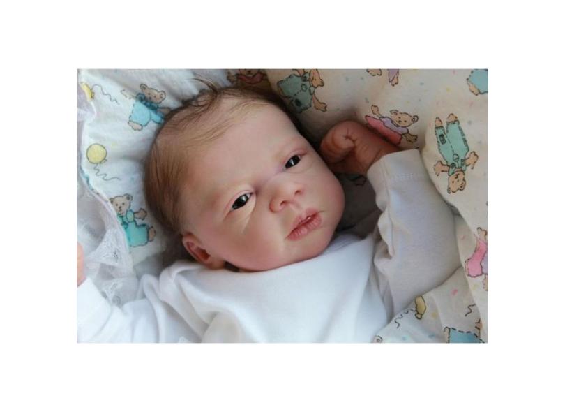 Boneco bebê Reborn Lucas II molde importado autentico em Promoção é no  Buscapé