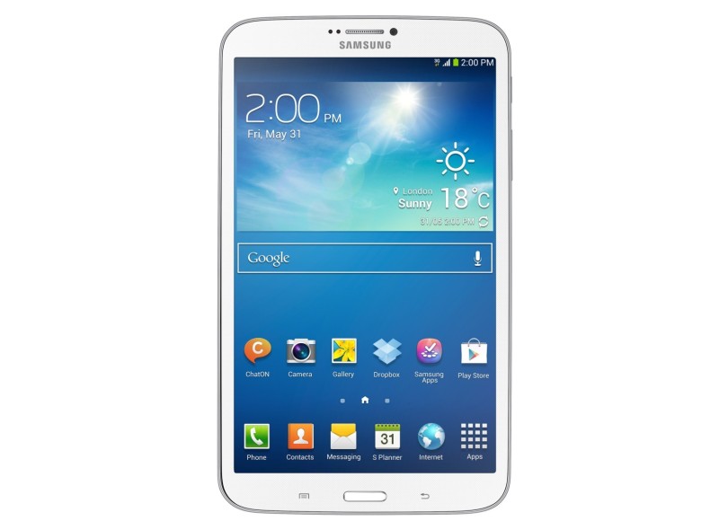 Tablet Samsung Galaxy Tab 3 3G 16 GB LCD 8" Android 4.2 (Jelly Bean Plus) 5 MP GT-T3110