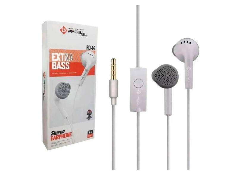 Fone De Ouvido p/ Android E Samsung P2 Estéreo Pmcell F0-14