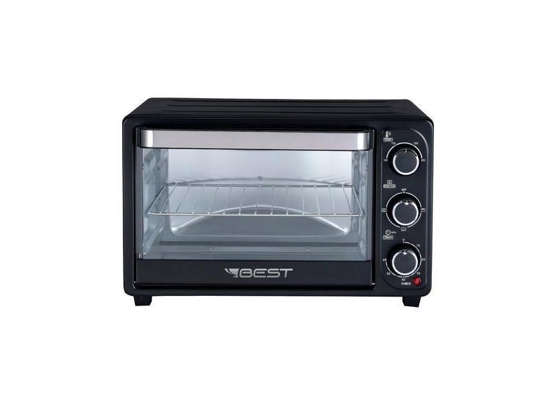 Forno Elétrico 35 Litros Preto Best 110v FORNO ELÉTRICO 35 LITROS