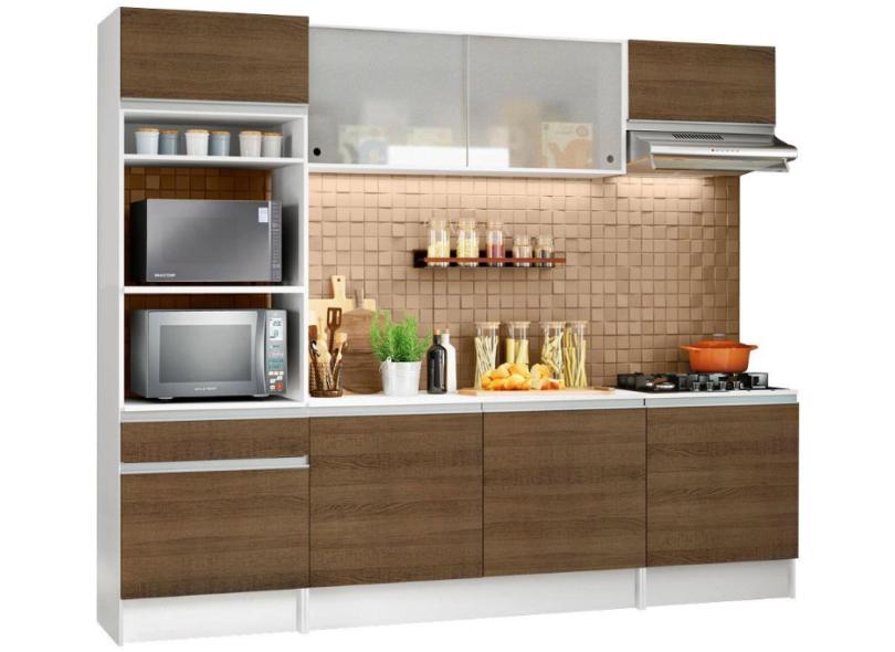 Cozinha Completa 8 Portas 1 Gaveta Topazio Madesa