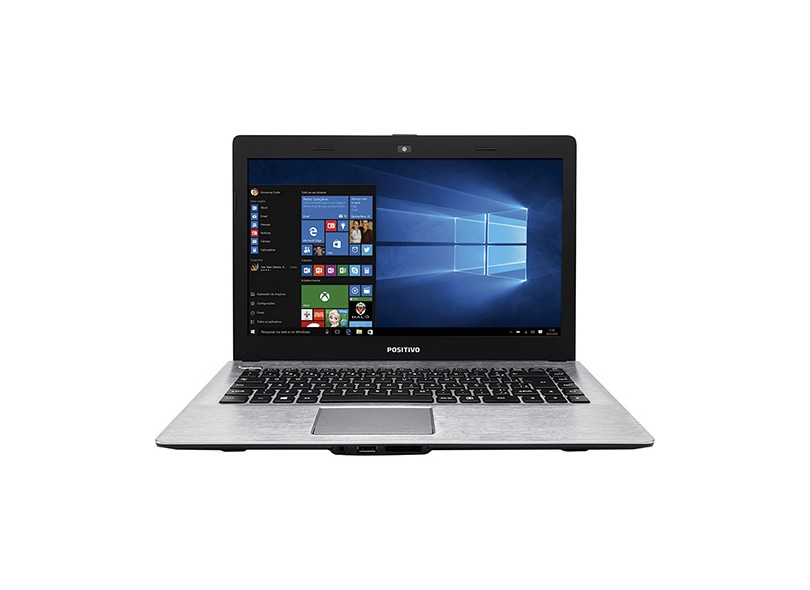 Notebook Positivo Stilo Intel Celeron N2808 4 GB de RAM HD 500 GB LED 14 " Windows 10 Home XR3550