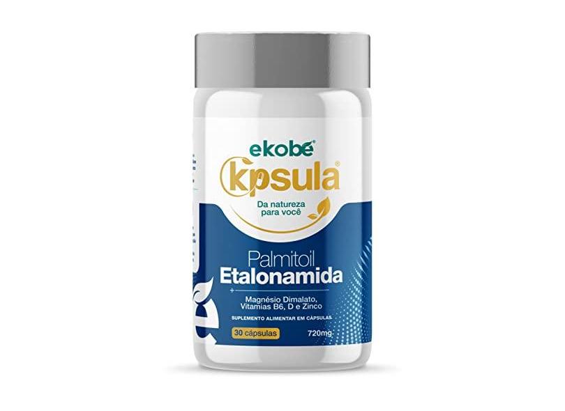 Ekobé Etalonamida Palmitoil Magnésio Vitamina D Zinco Polivitamínico E Poliminerais (30 Caps) - Linha K'Psula