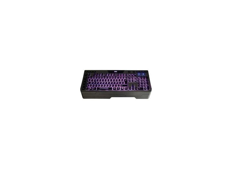 Teclado Gamer Blade Função Macro Anti-Ghosting Led 3 Cores Tc203 Oex