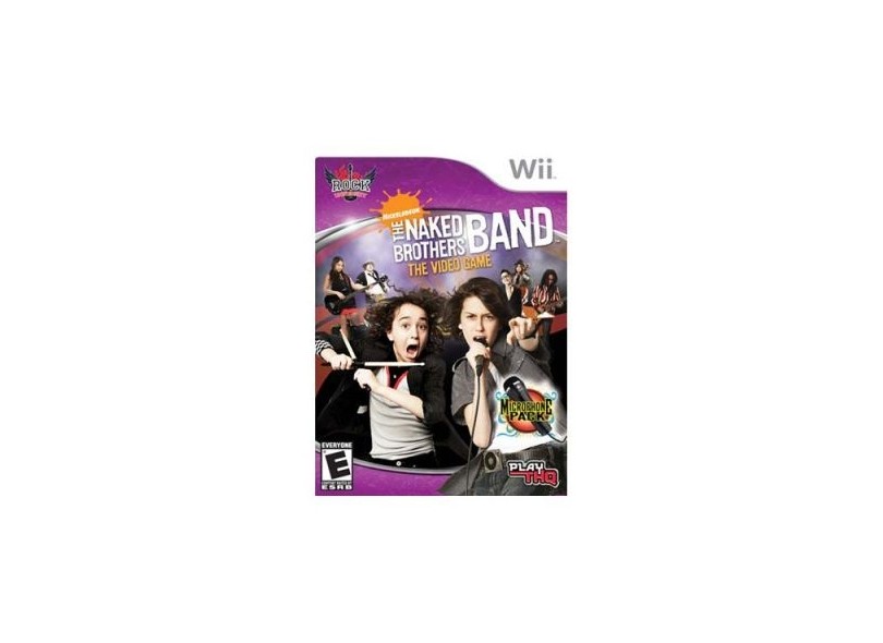 Jogo The Naked Brothers Band THQ Wii