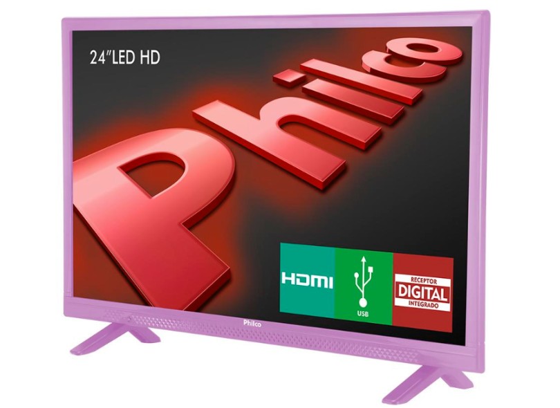 TV LED 24" Philco PH24E30D 2 HDMI