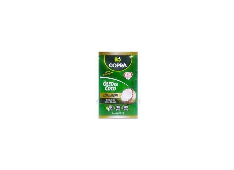 Oleo De Coco Copra Extra Virgem Sache 15ml