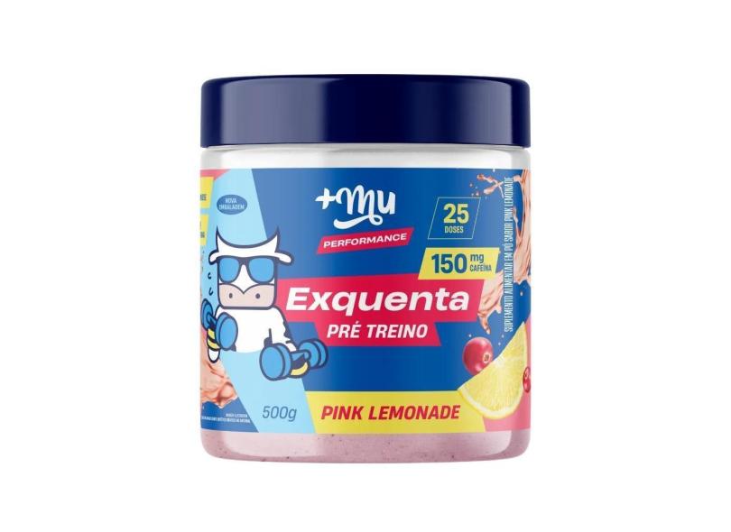 Pré Treino Exquenta (500G) Sabor Pink Lemonade - Muke + Mu