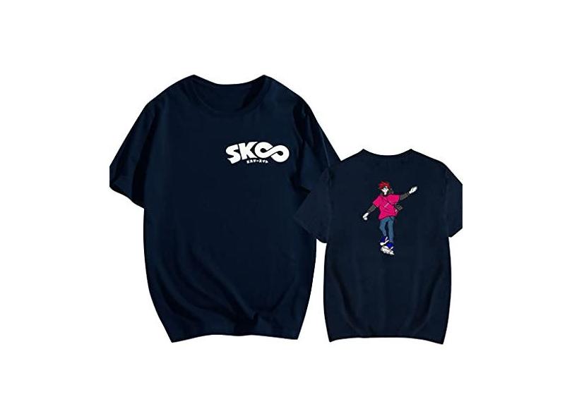 Sk8 Camiseta De Gola Redonda The Infinity Sk8 The Infinity Langa Joe Reki Cosplay Masculina 0710