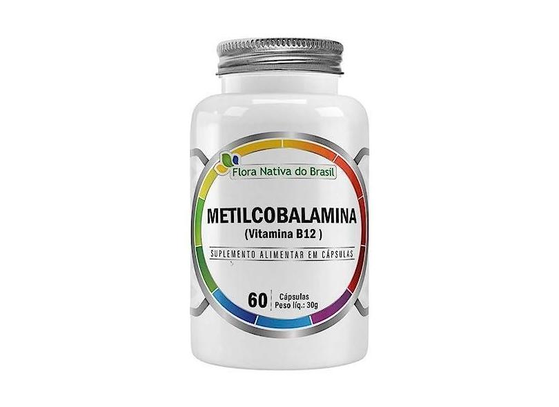 Vitamina B12 (Metilcobalamina) 414% IDR 60 cápsulas - Flora Nativa
