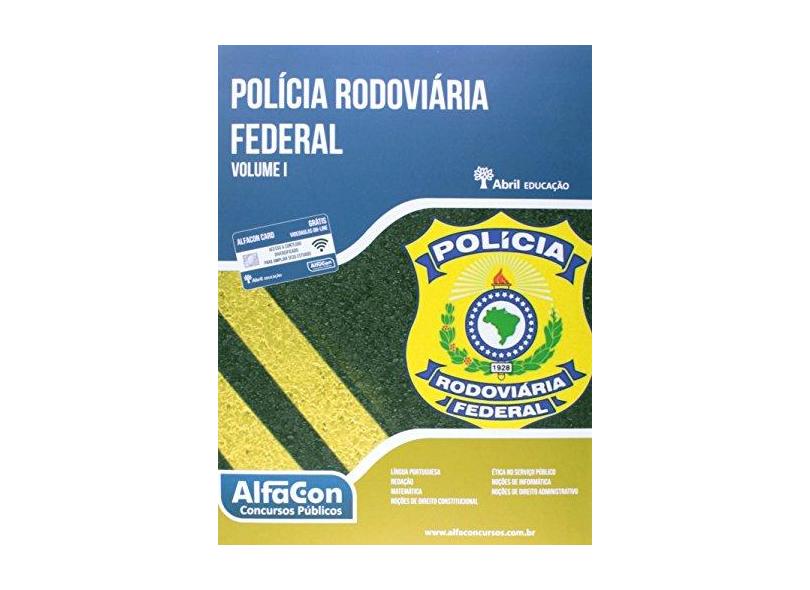 Polícia Rodoviária Federal - Vol. I - Concursos Públicos, Alfacon - 9788583390862