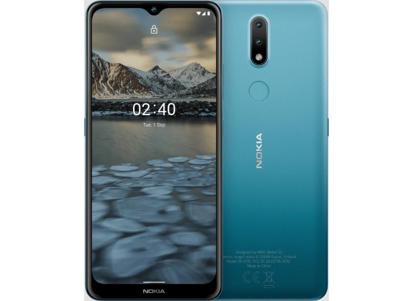 Smartphone Nokia 2.4 Nk015 64GB Câmera Dupla 2 Chips Android 11