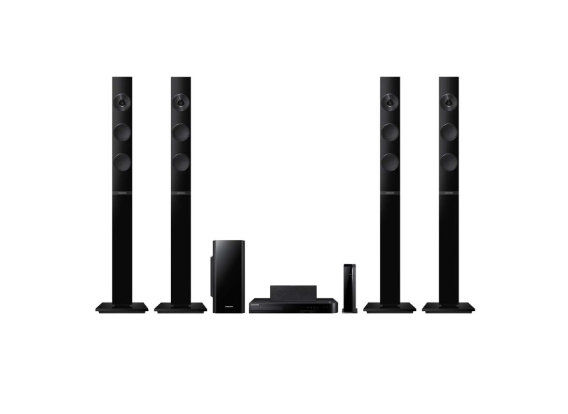 Home Theater Samsung com Blu-Ray 3D 1000 W 5.1 Canais HT-F5555WK/ZD