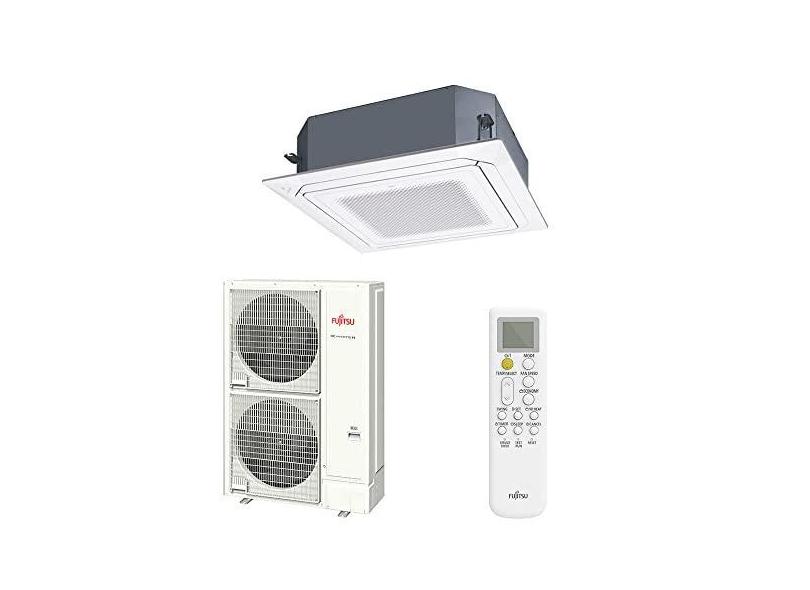 Ar Condicionado Split Cassete Inverter Fujitsu 54000 BTU/h Quente e Frio Monofásico AUBH54KRLB - 220 Volts