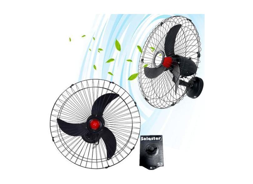 Ventilador De Parede Osc Veneza 70cm Solaster Industrial Pro