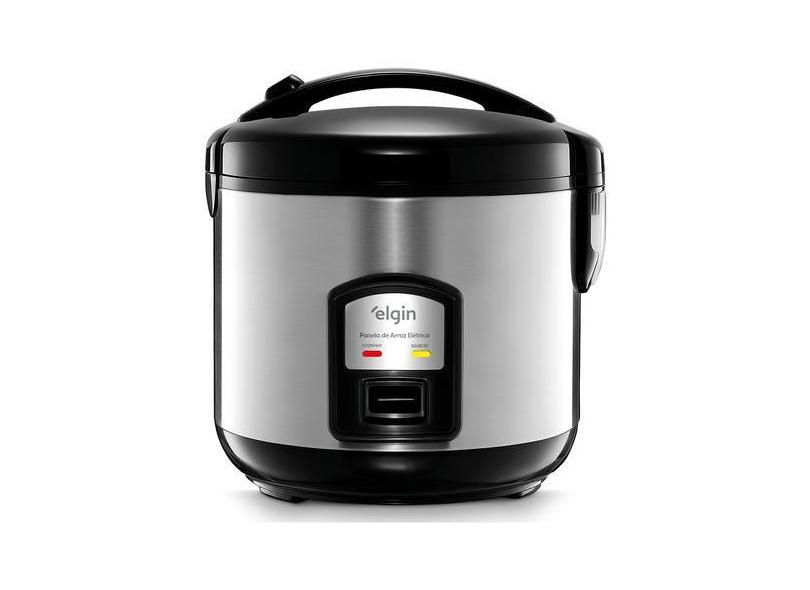 Panela Arroz Eletrica 10 Xicaras Inox 700w Rizzo Elgin 110v Gran Rizzo