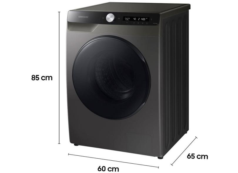 Lava e Seca Samsung kg Eco Bubble WD T WD T DBX Smart cor Inox em Promoção é no Buscapé