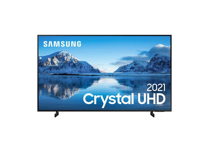 Smart TV TV LED 55 " Samsung Crystal 4K HDR 55AU8000 3 HDMI