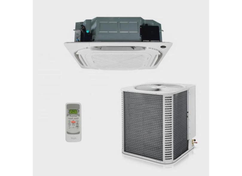 Ar-Condicionado Split Cassete Inverter 4 Vias R-32 Elgin Eco 36.000 BTUs Só Frio 220V Monofásico