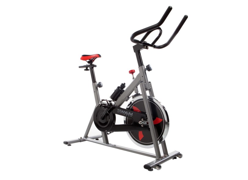 Bicicleta Ergométrica Spinning Vertical Residencial S10 - Titanium Fitness