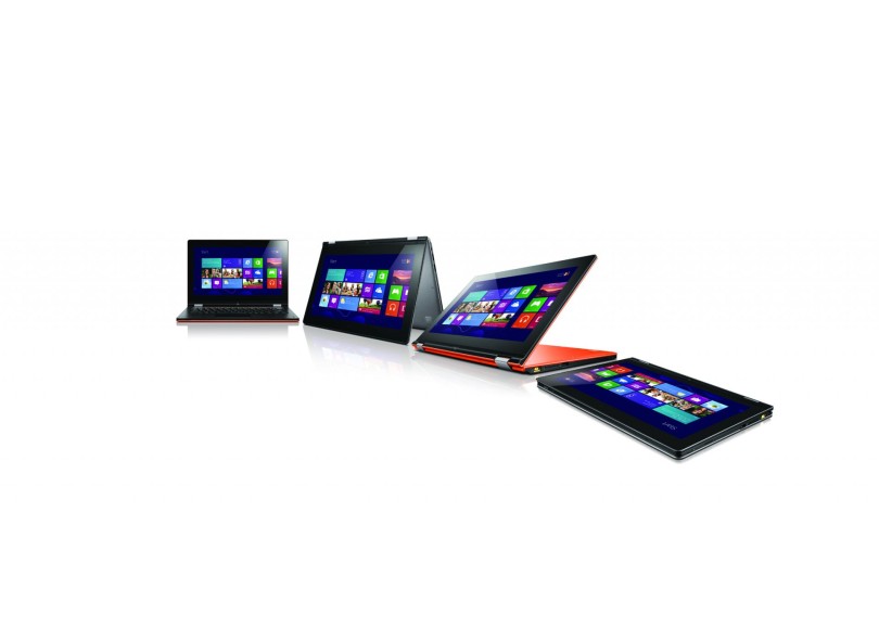 Ultrabook Conversível Lenovo IdeaPad Intel Core i5 3339Y 3ª Geração 8 GB de RAM SSD 128 GB LED 11,6" Touchscreen Windows 8 Yoga 11S