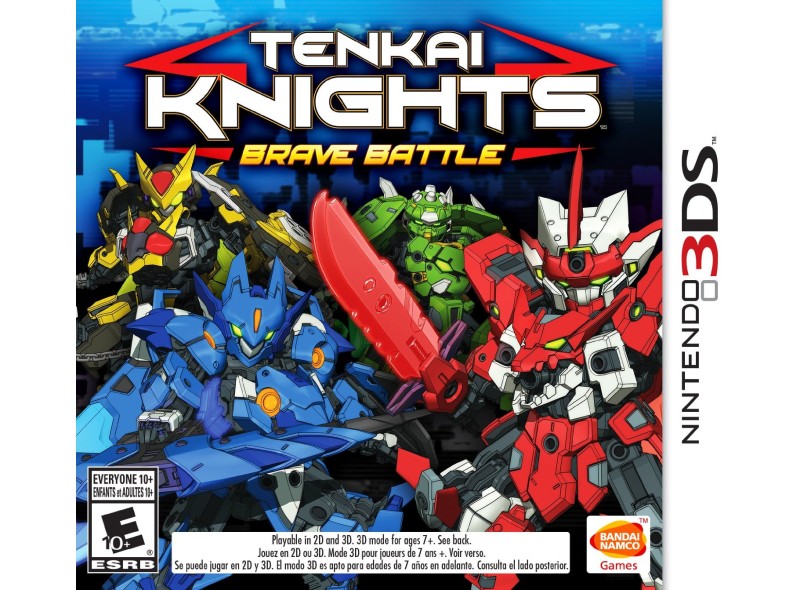 Jogo Tenkai Knights Brave Battle Bandai Namco Nintendo 3DS