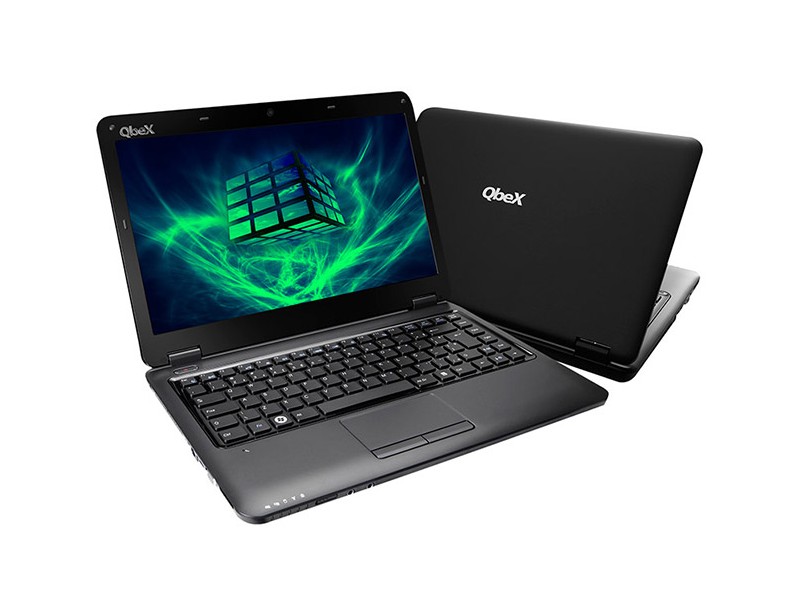 Notebook Qbex Intel Atom N2600 2 GB 320 GB LED 14" Linux