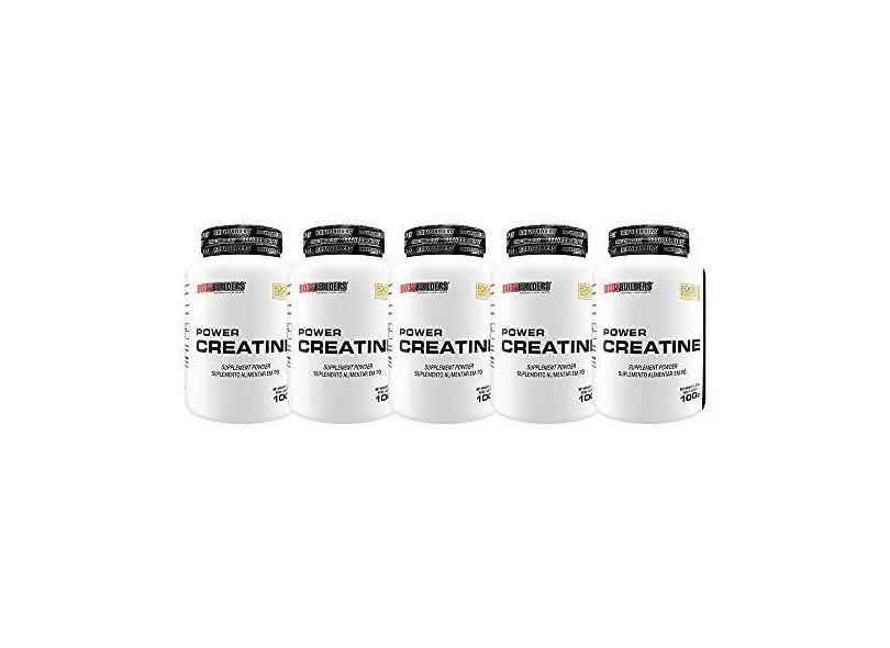 Kit 5x Power Creatina 100g - Bodybuilders
