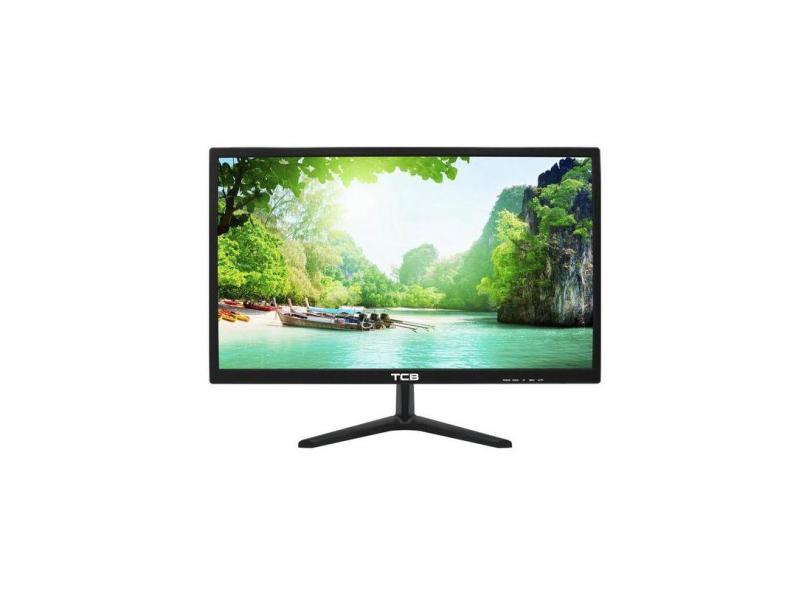 Monitor LED tcb TCB20 HD 20 Pol 60Hz 8ms - Preto