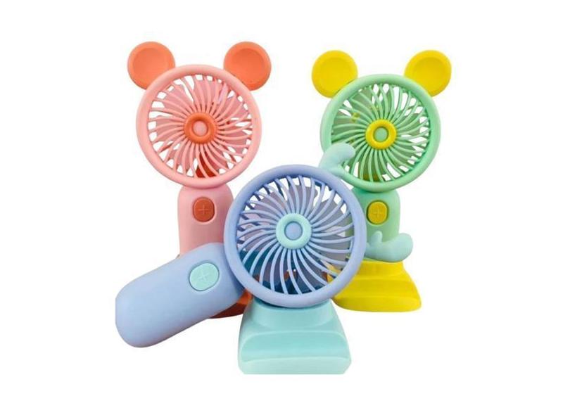 Mini Ventilador Portátil de Mão Mesa Recarregável USB - MAGALU - JackS