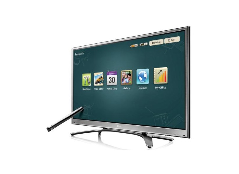 TV LG 60" Plasma  3D Full HD Conversor Digital Integrado 60PZ850B