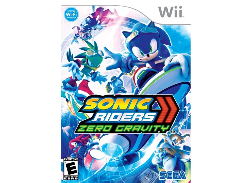 Jogo Sonic Riders Zero Gravity Sega Wii