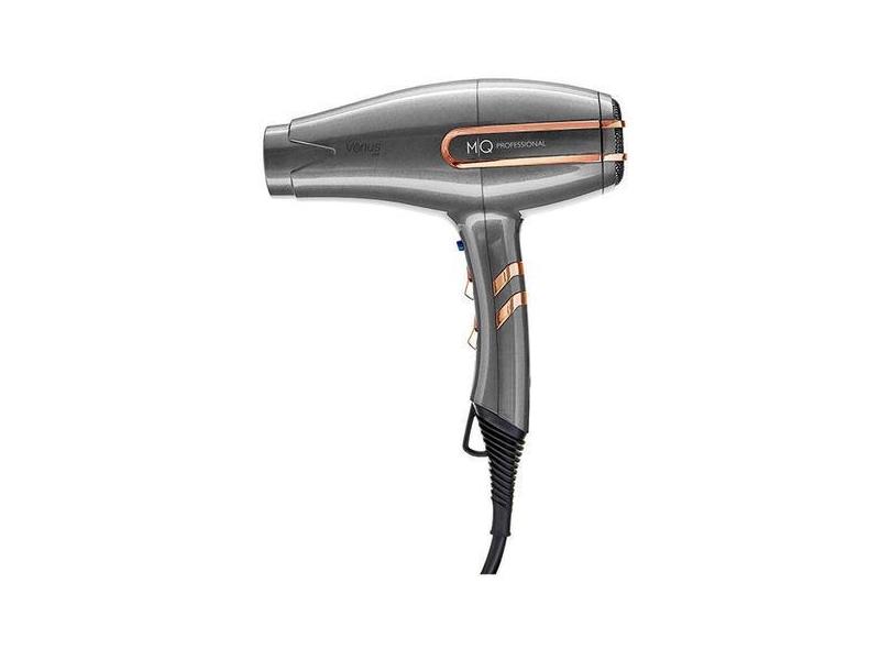 Mq Professional Vênus Secador De Cabelo Cinza 110v Vênus