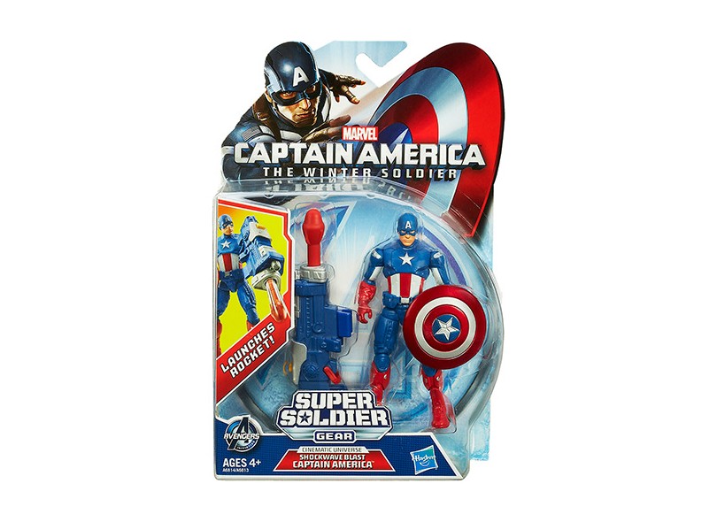 Boneco Capitão América A6814 - Hasbro