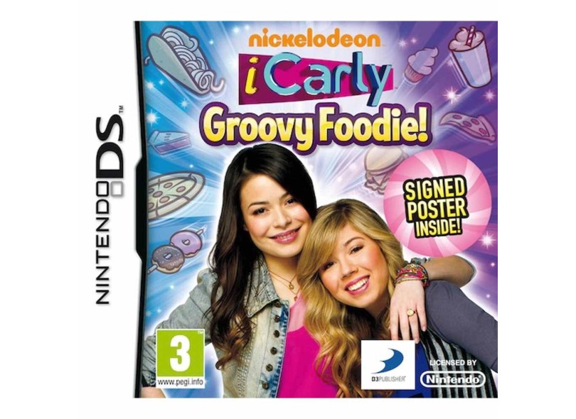 Jogo iCarly: Groovy Foodie D3 Publisher Nintendo DS