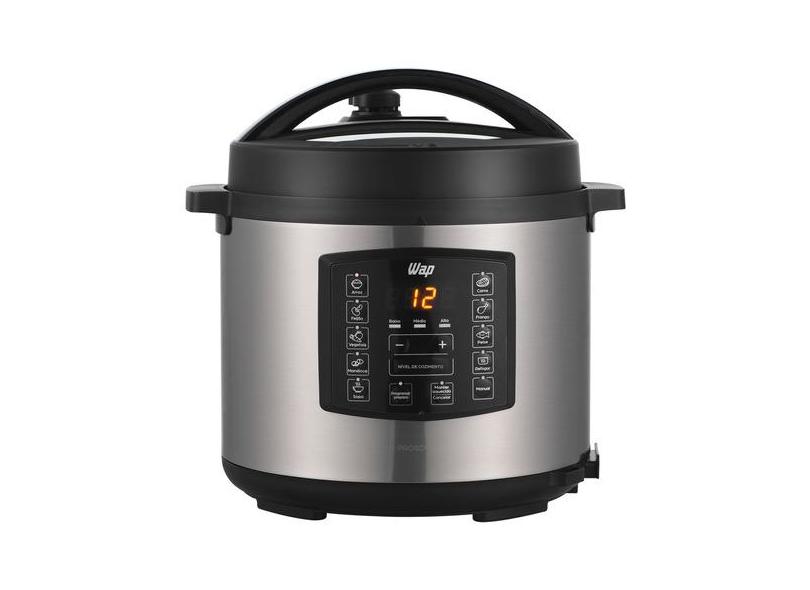 Panela De Pressão Elétrica 10 Funções 1000w 6 Litros Wap WPPE1