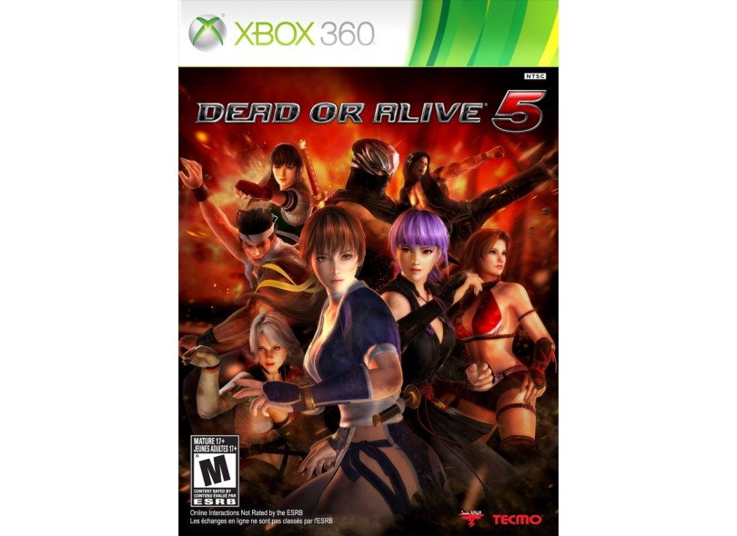 Jogo Dead Or Alive 5 Tecmo Xbox 360