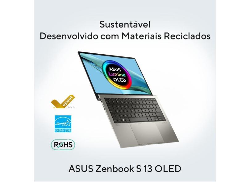 Notebook Asus Zenbook S 13 UX5304VA-NQ270W Intel Core i5 1335U 13" 8GB SSD 512 GB Windows 11