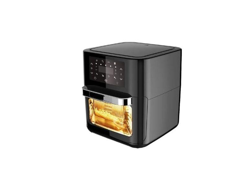 SilteD Alimentos essenciais e ajudantes familiares Fritadeira de ar inteligente Fritadeira elétrica sem óleo 12L 1700w Fritadeira de ar de alta potência Fritadeira automática Máquina multifuncional