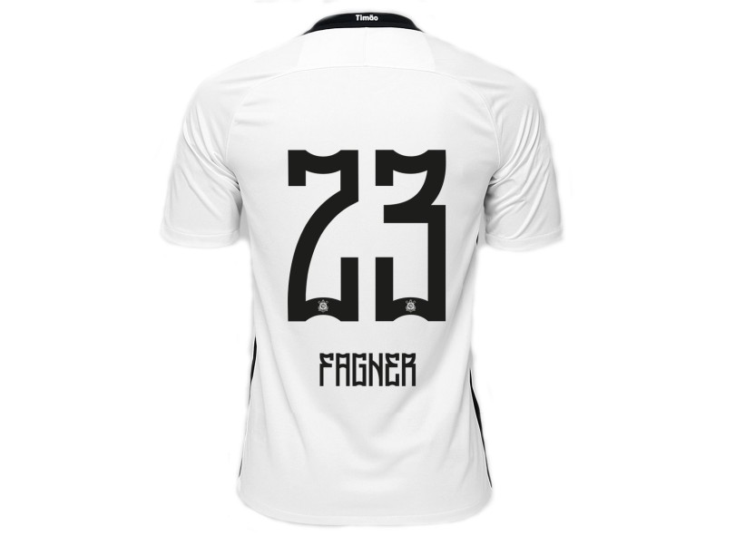 Camisa Torcedor Corinthians I 2016/17 com Número Nike